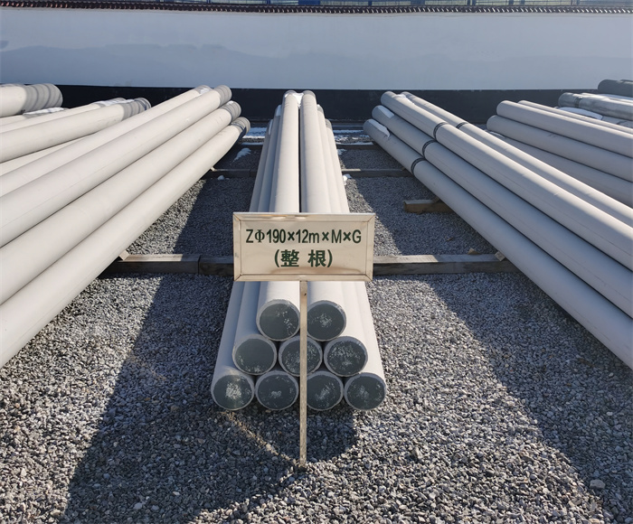 贵州190×12米钢筋混凝土水泥电线杆